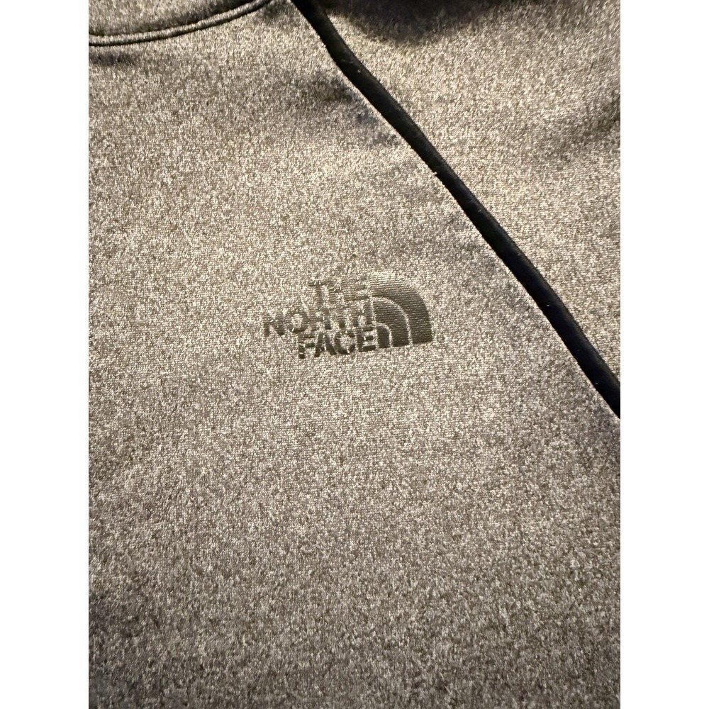 The North Face Women's S/P Gray 1/4 Zip Pullover Fleece Activewear Jacket - Picture 4 of 5